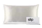 Slip King Zippered Pillowcase - White - 1 Pc